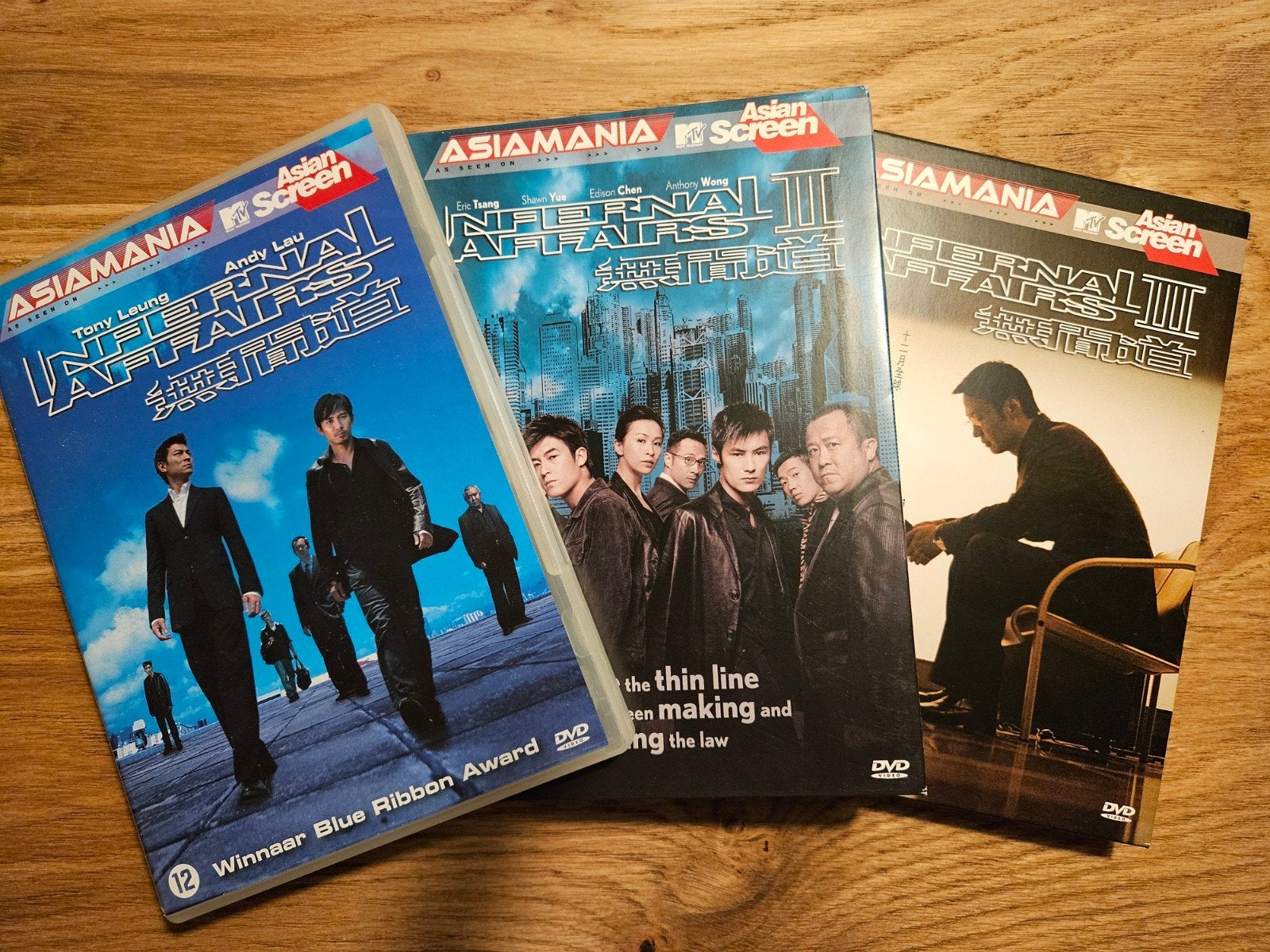 Asiamanii - Infernal Affairs Trilogie, Vanaf 12 jaar, Ophalen of Verzenden, Zo goed als nieuw, Nederlands
