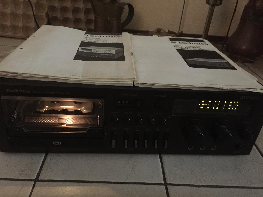 technics cassettedeck RS673, Ophalen of Verzenden, Enkel, Overige merken