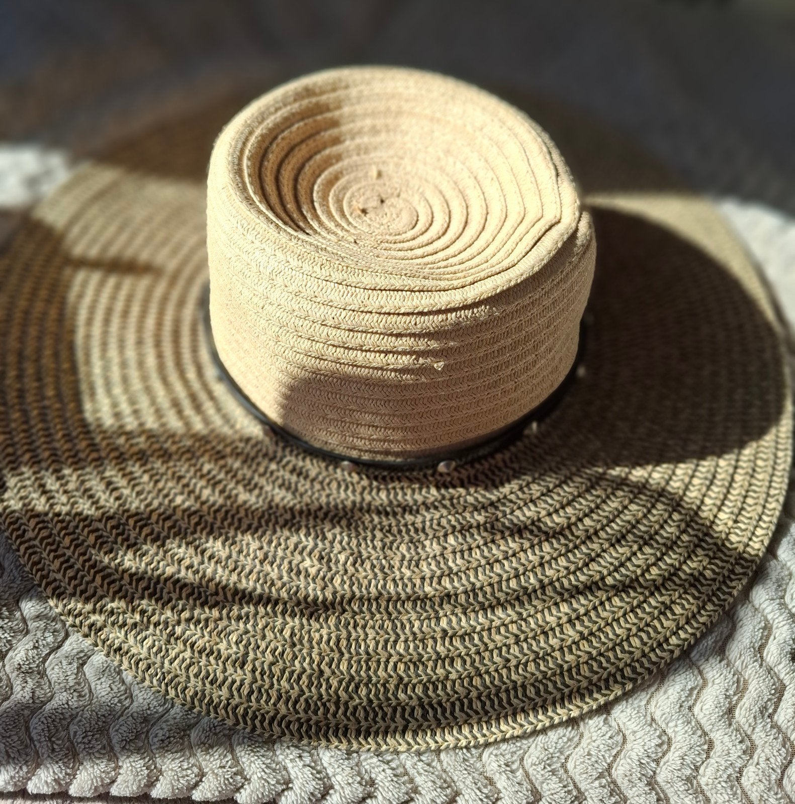 Zomerhoed Ibiza style maat 56, R.I.M., Ophalen of Verzenden, Zo goed als nieuw, Hoed