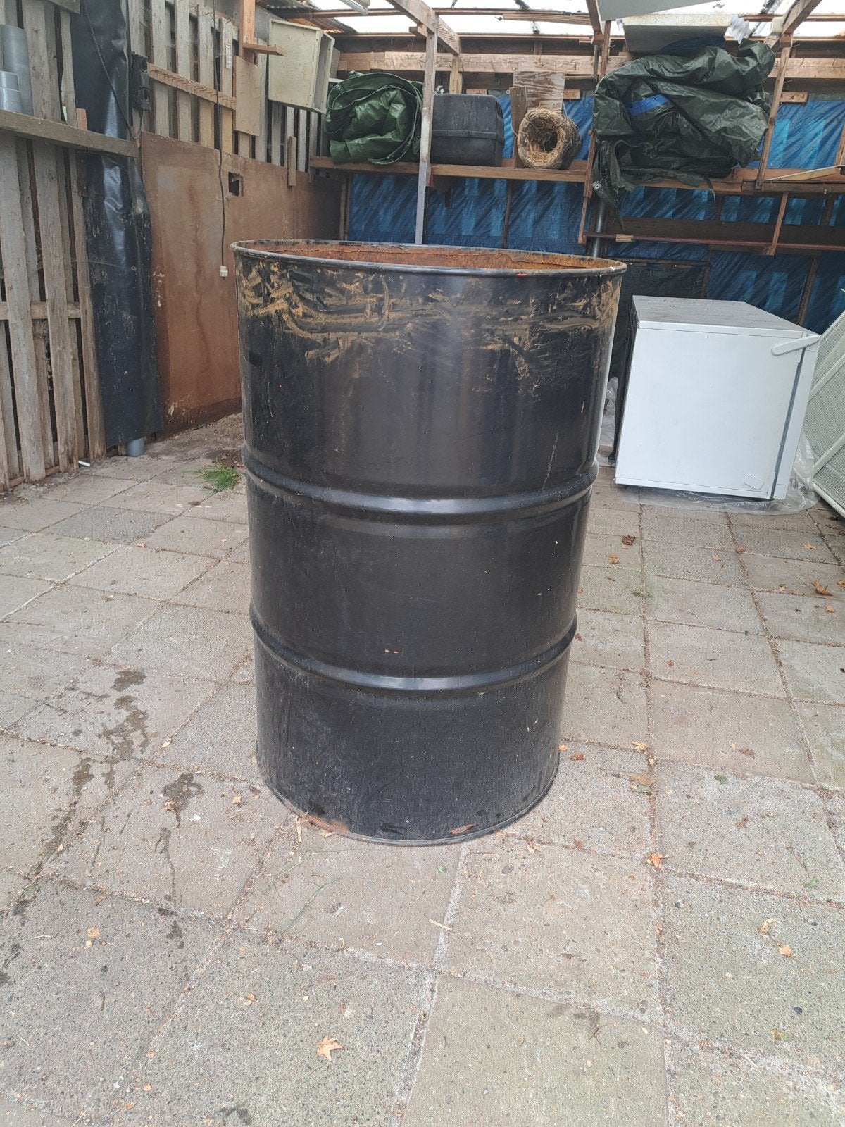olievat, Tuin en Terras, Ophalen