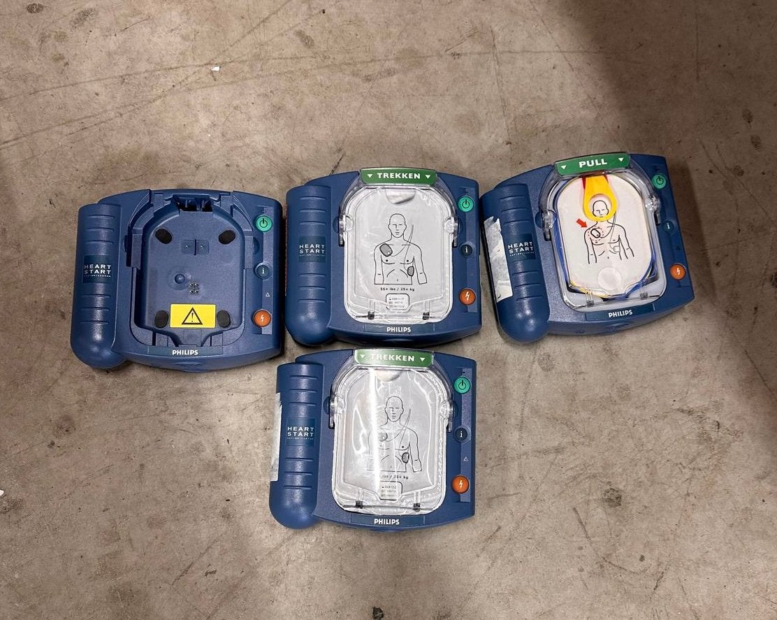Aed defibrilator Philips, Diversen, Ophalen of Verzenden, Gebruikt