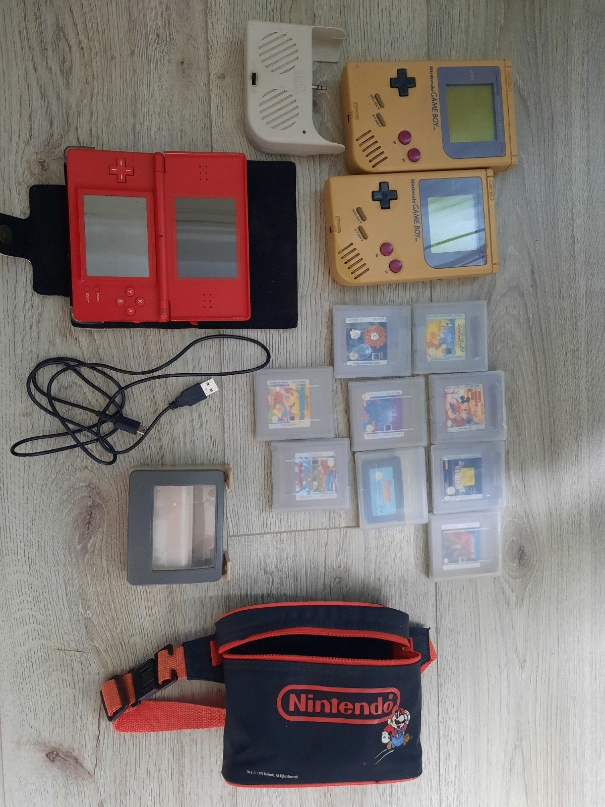 Nintendo Game Boy, DS en spellen bundel, Gebruikt, Overige genres, 1 speler, Ophalen of Verzenden