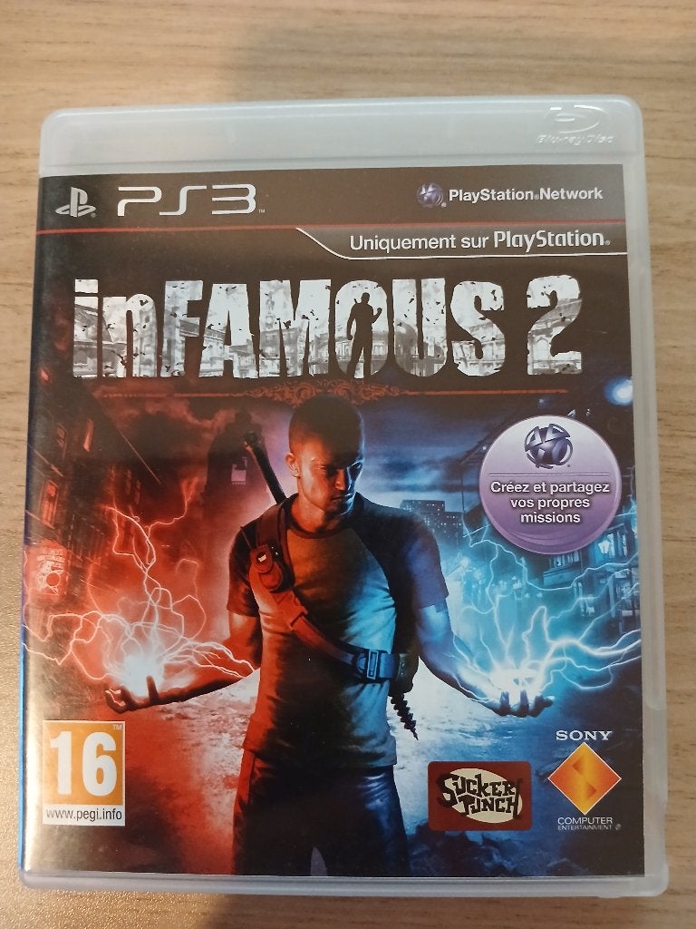 InFamous 2 (PS3), Avontuur en Actie, Verzenden, 1 speler, Zo goed als nieuw