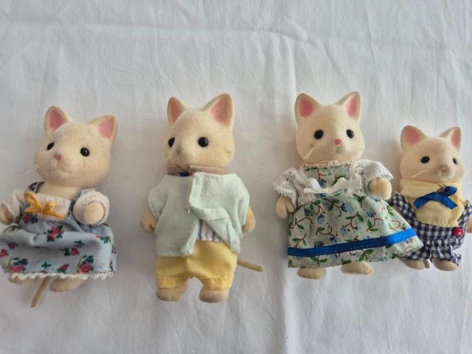 Sylvanian Families poesenfamilie, Ophalen of Verzenden, Zo goed als nieuw