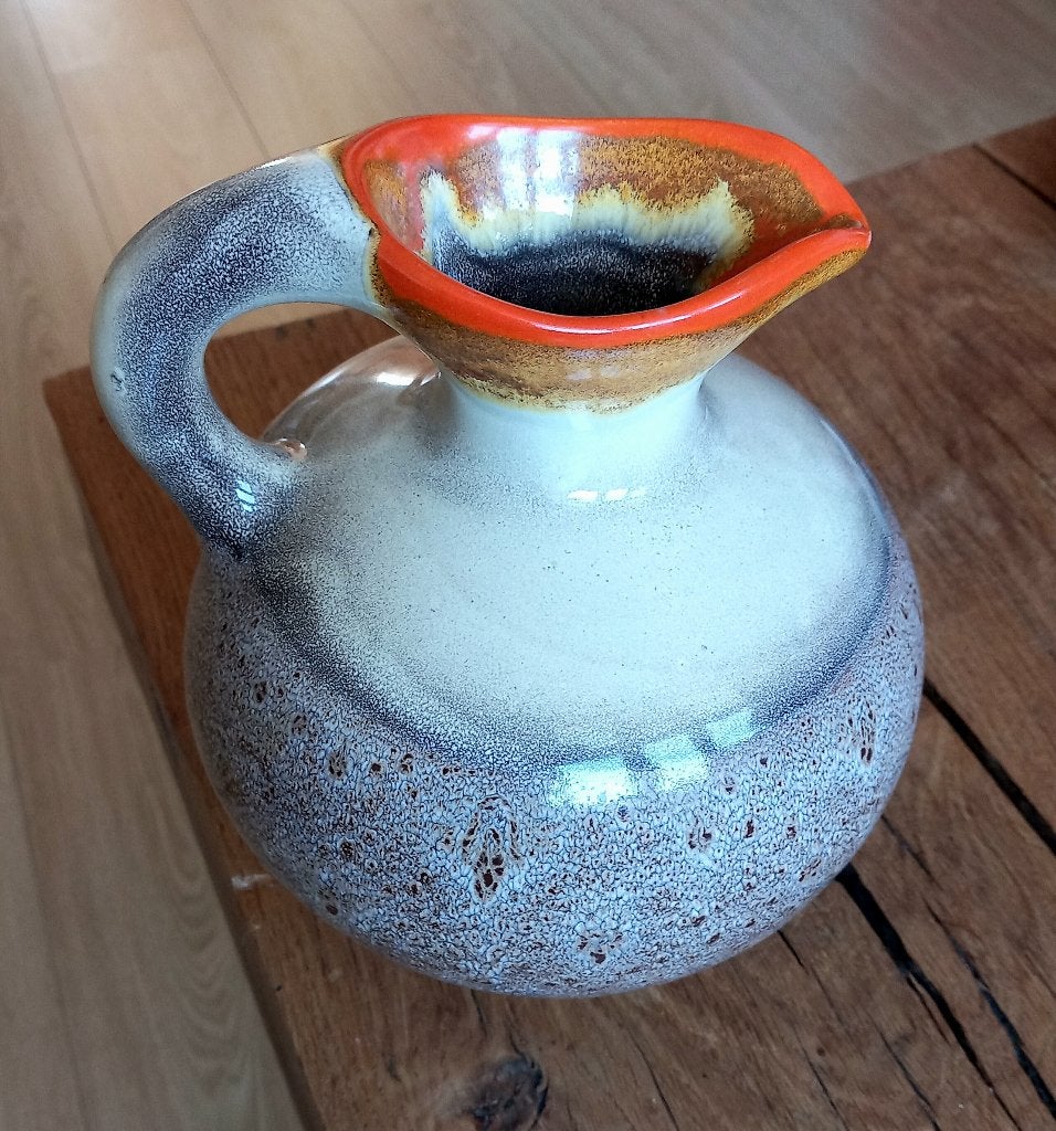 Vintage Ruscha Keramik schenkkan, Ophalen of Verzenden