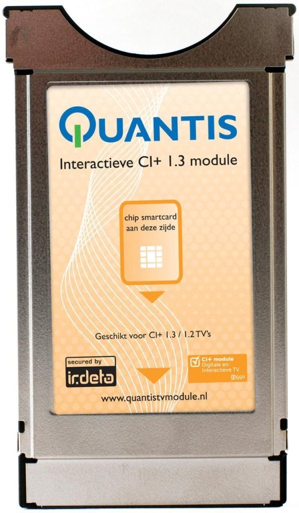 Quantis CI+ 1.3 Digitale TV Module (foutloos & getest), Audio, Tv en Foto, Televisies, Overige merken, Ophalen of Verzenden, Zo goed als nieuw