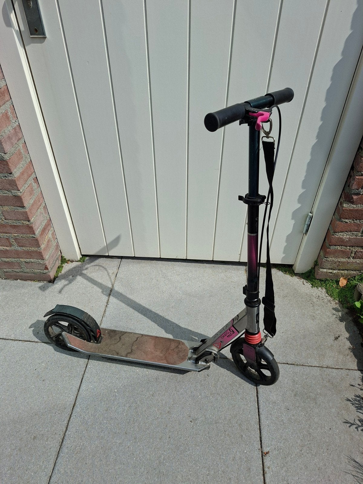 oxelo step met handrem en standaard, Fietsen en Brommers, Steps, Ophalen, Gebruikt, Gewone step, Onbekend