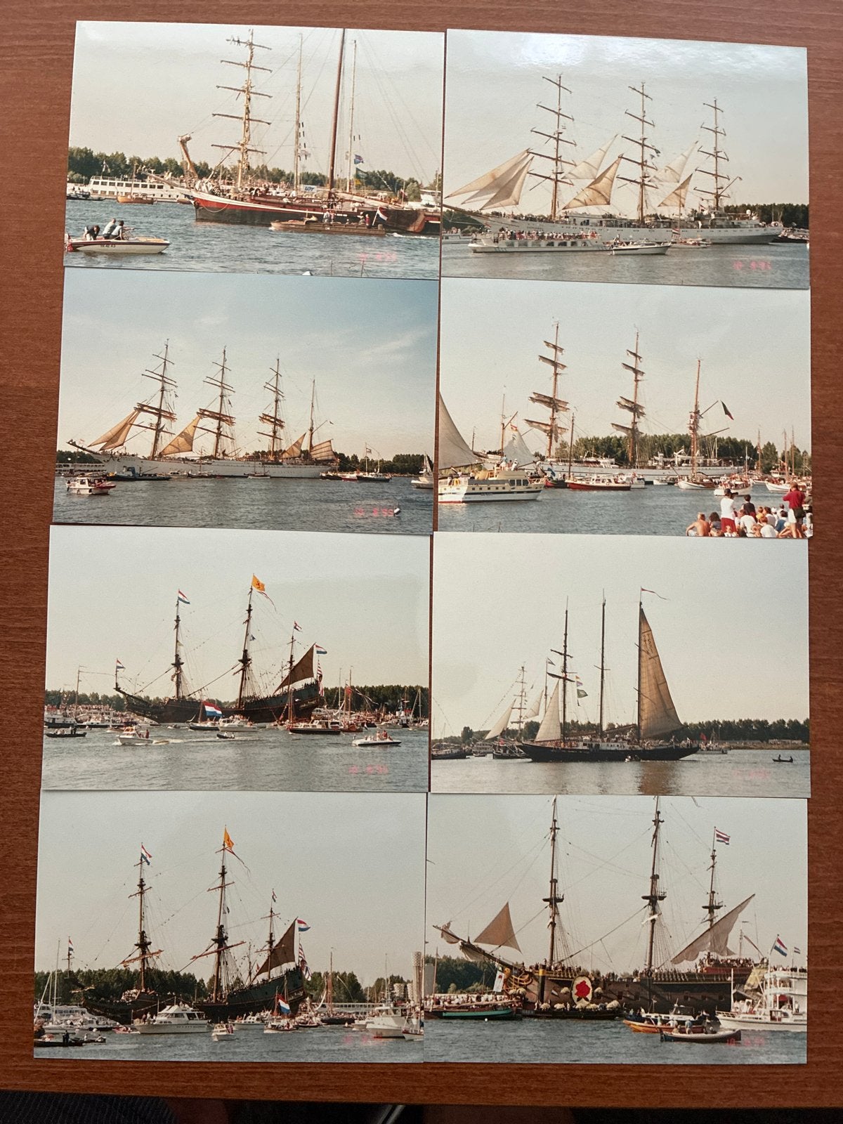 Collectie foto's van zeilschepen tijdens Sail Amsterdam, 1980 tot heden, Foto, Ophalen of Verzenden, Zo goed als nieuw