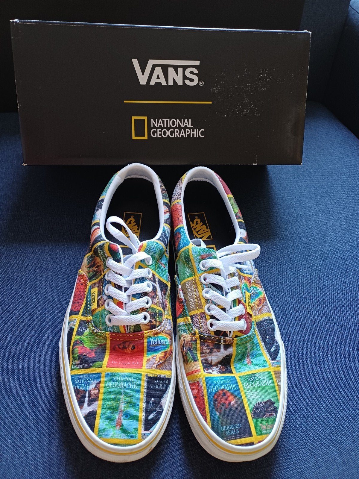 Vans x National Geographic Era Sneakers - Maat 40.5, Ophalen of Verzenden, Nieuw, Overige kleuren