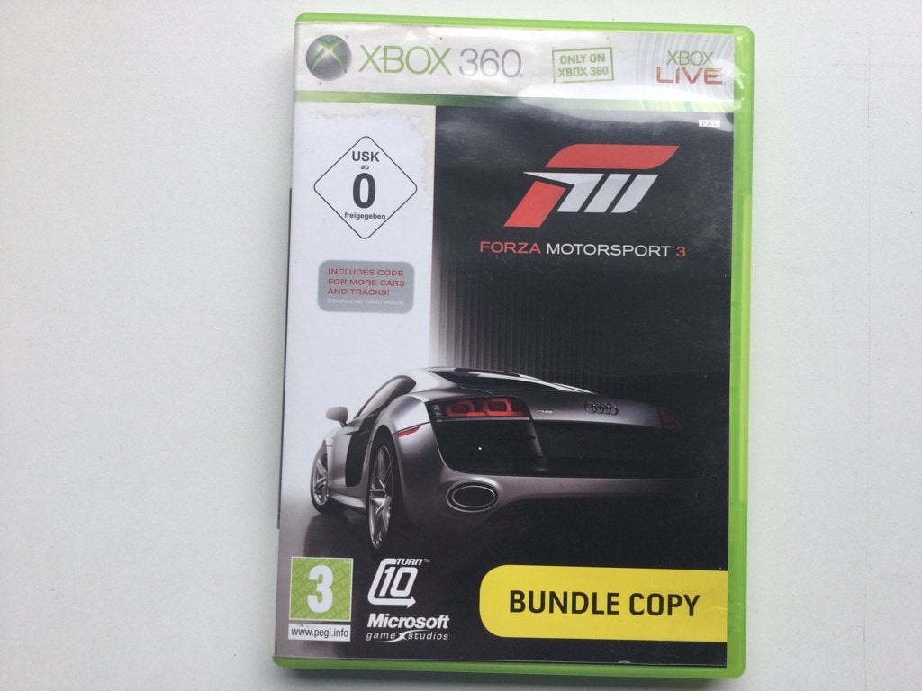 Forza Motorsport 3 Microsoft Xbox 360 Spiel, 1 speler, Racen en Vliegen, Ophalen of Verzenden, Zo goed als nieuw