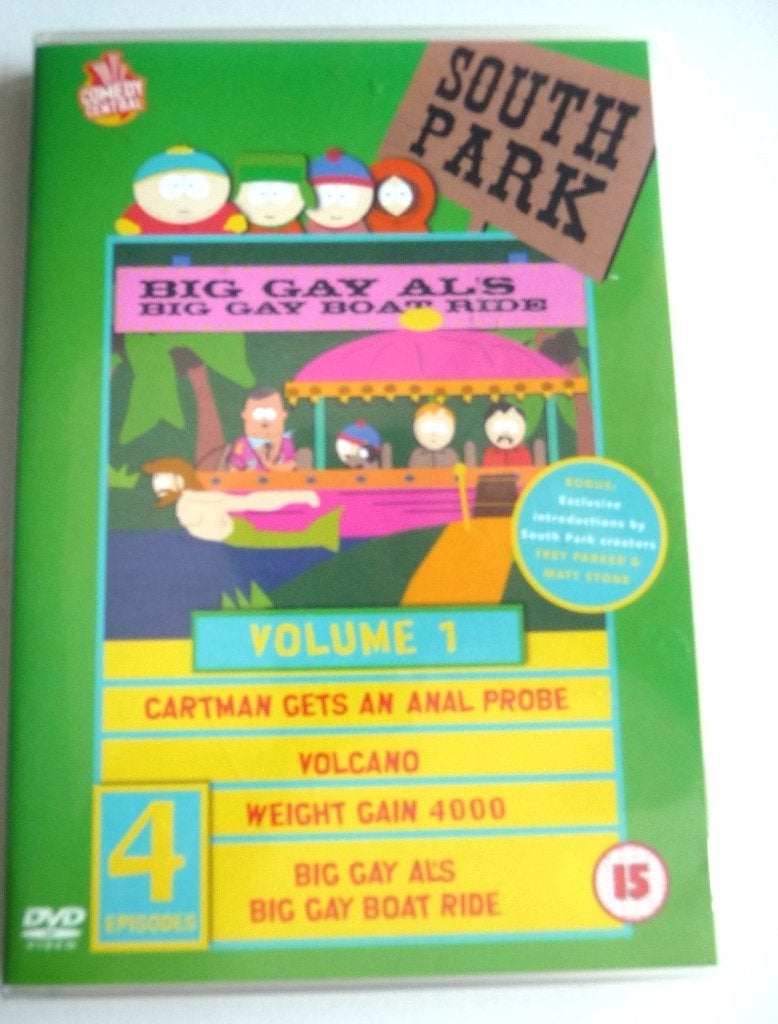 DVD SOUTH PARK, BIG GAY AL S BIG GAY BOAT RIDE VOL 1,ned ond, Avontuur, Verzenden, Vanaf 9 jaar, Zo goed als nieuw