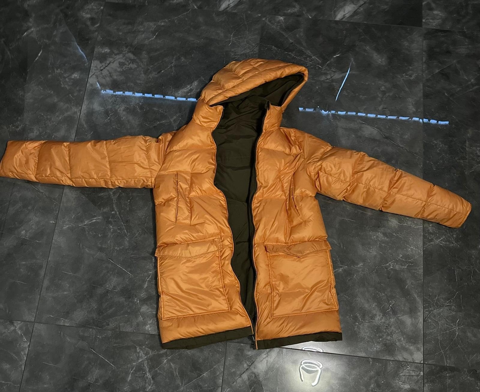 Woolrich jas maat S/M - Omkeerbaar, Ophalen of Verzenden, Groen, Maat 46 (S) of kleiner, Gedragen
