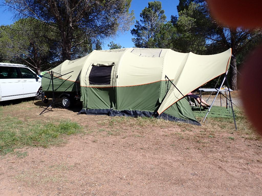 Alpenkreutzer Open air Tentrailer, Caravans en Kamperen, Vouwwagens, Ophalen, Alpenkreuzer, Meerkleurig, Tot en met 4