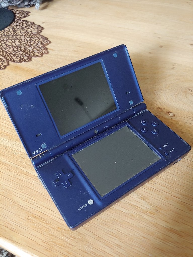 Nintendo DS lite DEFECT, Spelcomputers en Games, Ophalen of Verzenden, Niet werkend, Blauw, DS Lite