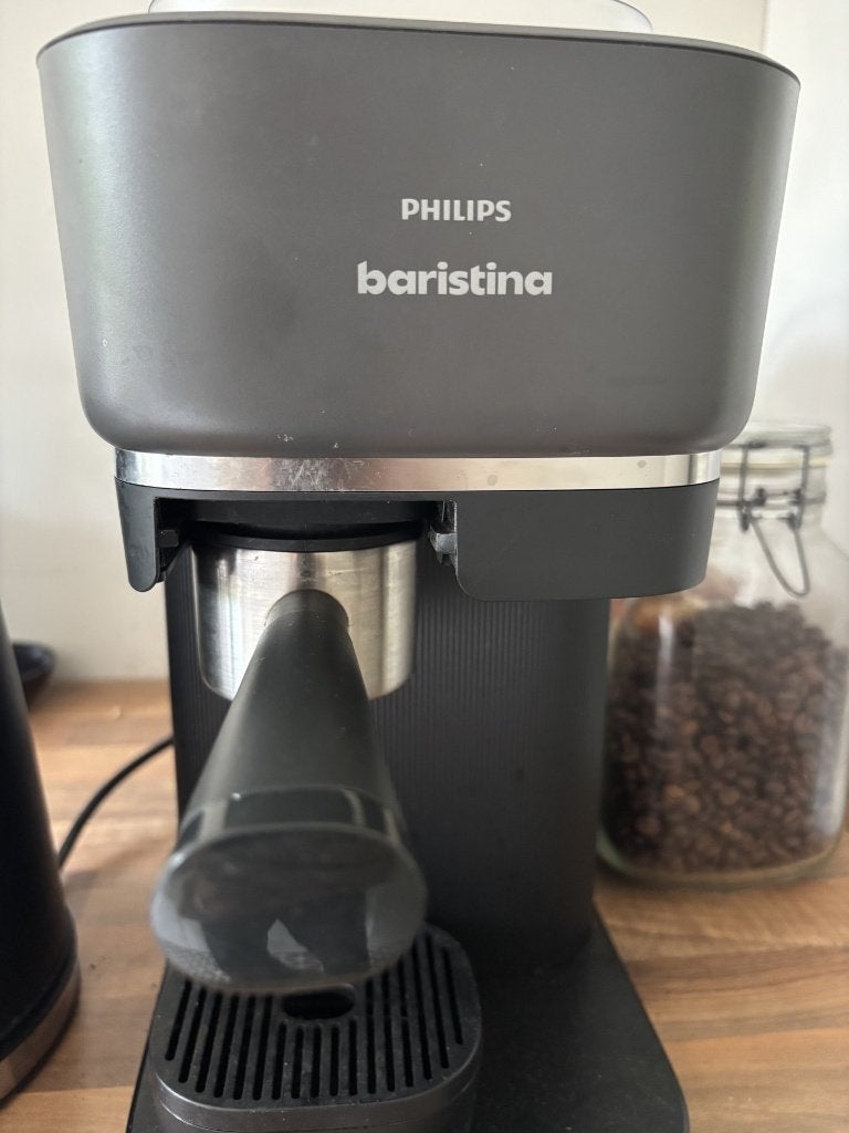 ESPRESSOMACHINE Philips Baristina - maalt zelf de bonen!, Witgoed en Apparatuur, Koffiezetapparaten, Ophalen, Afneembaar waterreservoir