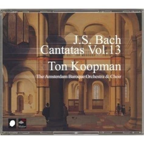bach, johann sebastian; complete cantatas vol.13 Koopman 3cd, Gebruikt, Boxset, Ophalen of Verzenden, Barok