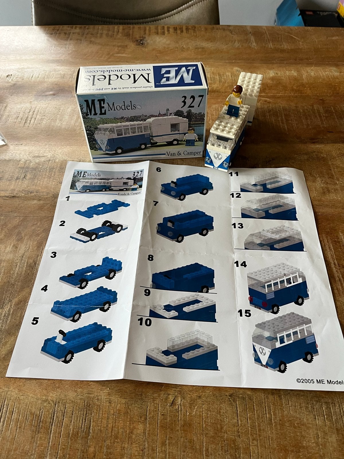 ME Models 327 VW Bus & Camper - 100% compleet, Ophalen of Verzenden, Zo goed als nieuw