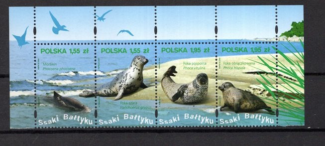 VISSEN. POSTFRIS. jaar 2009: Polen, Ophalen of Verzenden, Postfris, Dier of Natuur