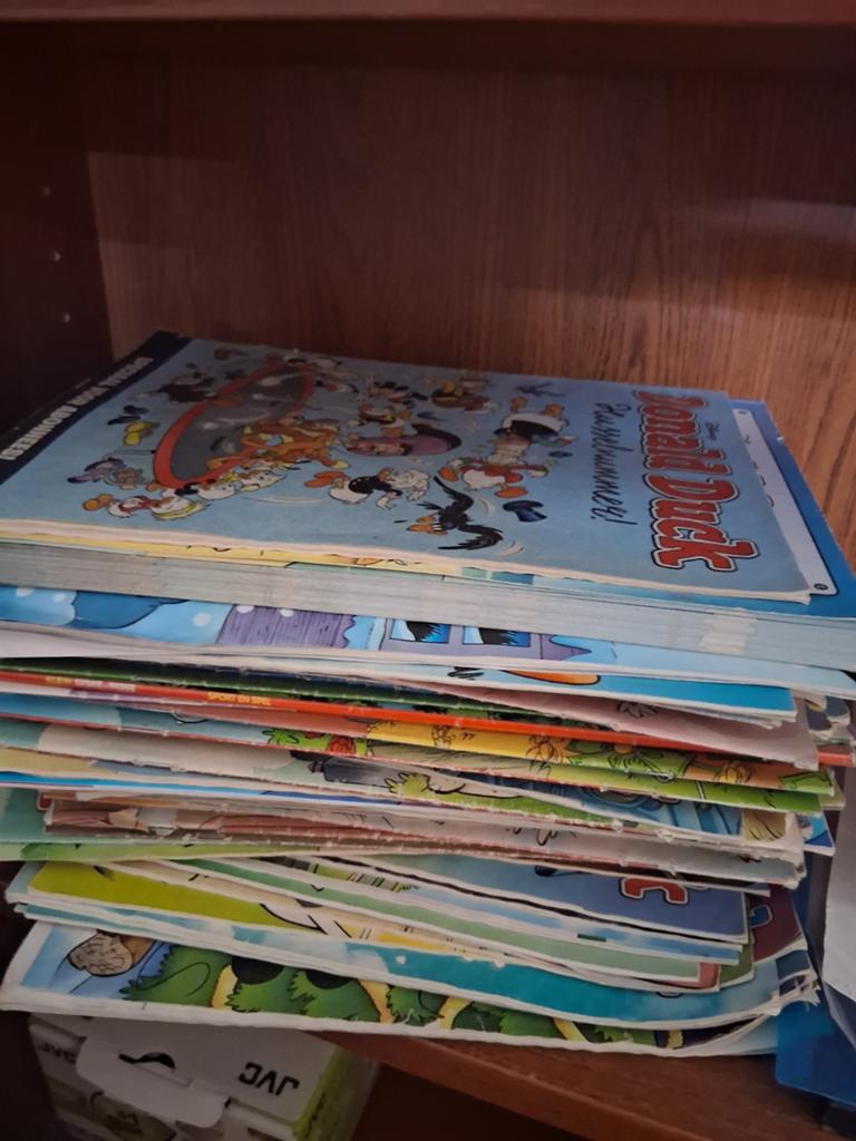 Donald Duck stripboeken - Grote stapel, Meerdere stripboeken, Ophalen of Verzenden, Gelezen, Walt Disney