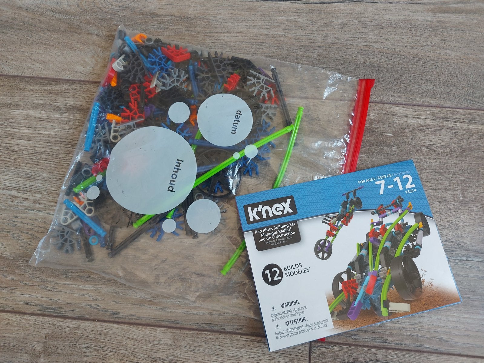 Knex zakje, Kinderen en Baby's, Speelgoed | Overig, Ophalen of Verzenden, Gebruikt