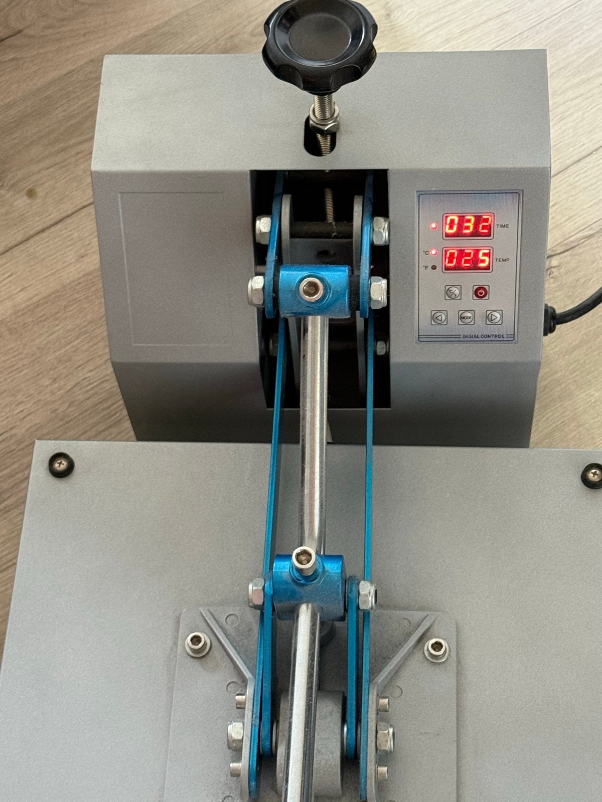 Clampress TPS Textiel Bedrukpers - weinig gebtuikt!, Hobby en Vrije tijd, Ophalen