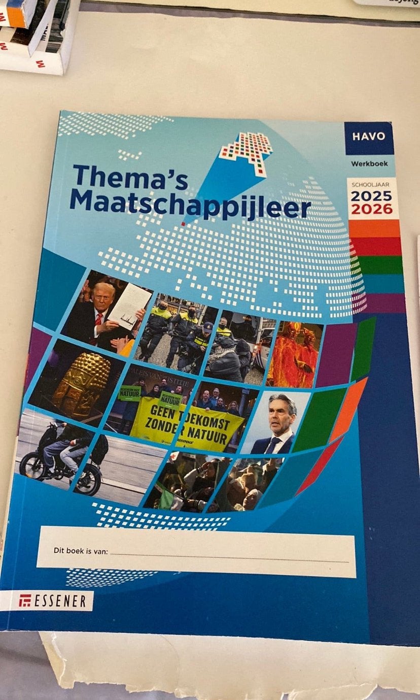Maatschappijleer havo werkboek, Ophalen of Verzenden, Nieuw, HAVO, Maatschappijleer