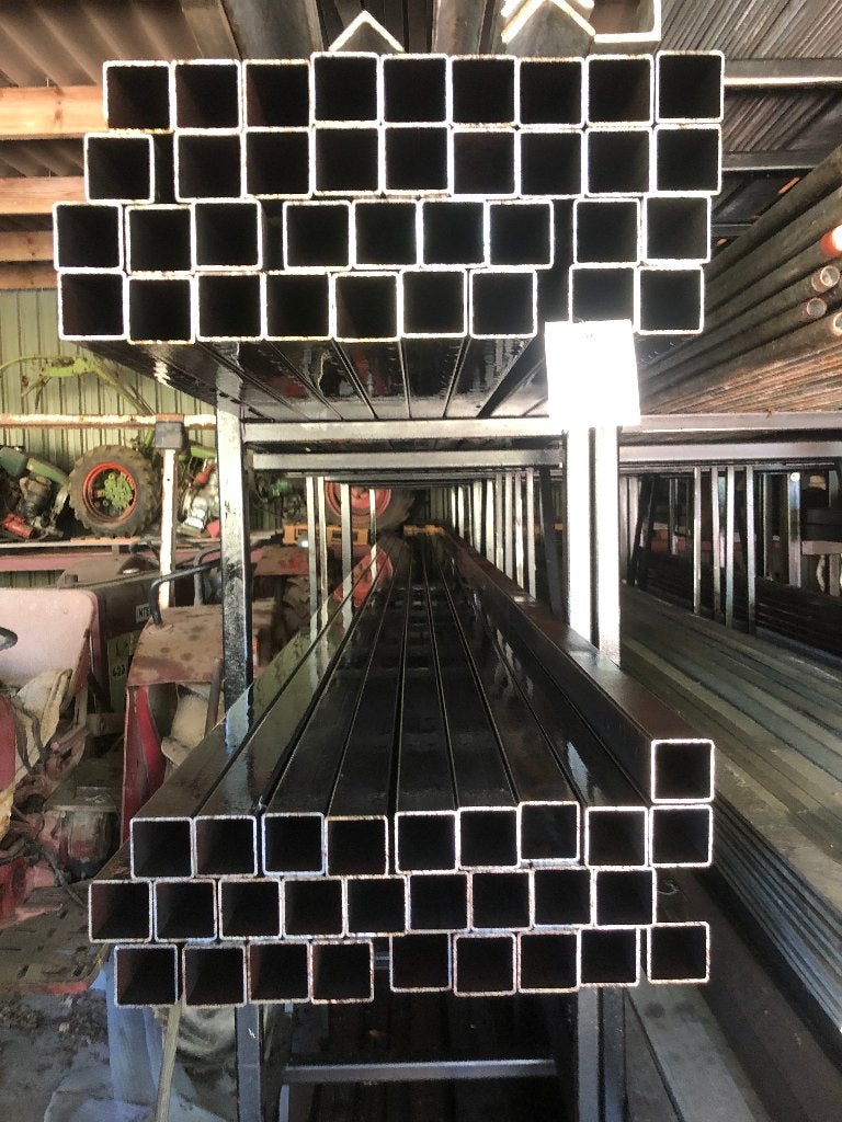 Tuinpaal , koker 50x50x2 mm, Ophalen, Nieuw, IJzer, Tuinhek