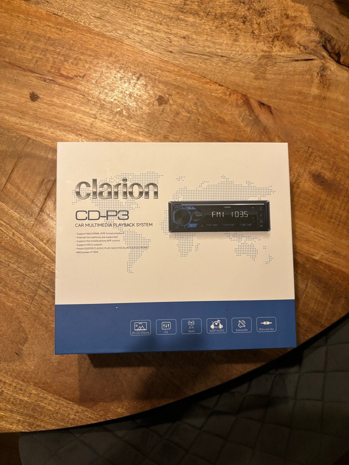 Clarion CD-P3 Car Multimedia Playback System (zonder microfo, Auto diversen, Autoradio's, Ophalen of Verzenden, Nieuw