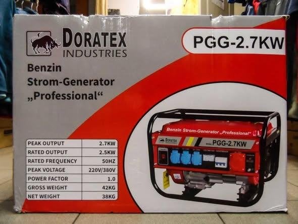 KRACHTIGE BENZINEGENERATOR Nu voor €249, Nieuw, Ophalen of Verzenden