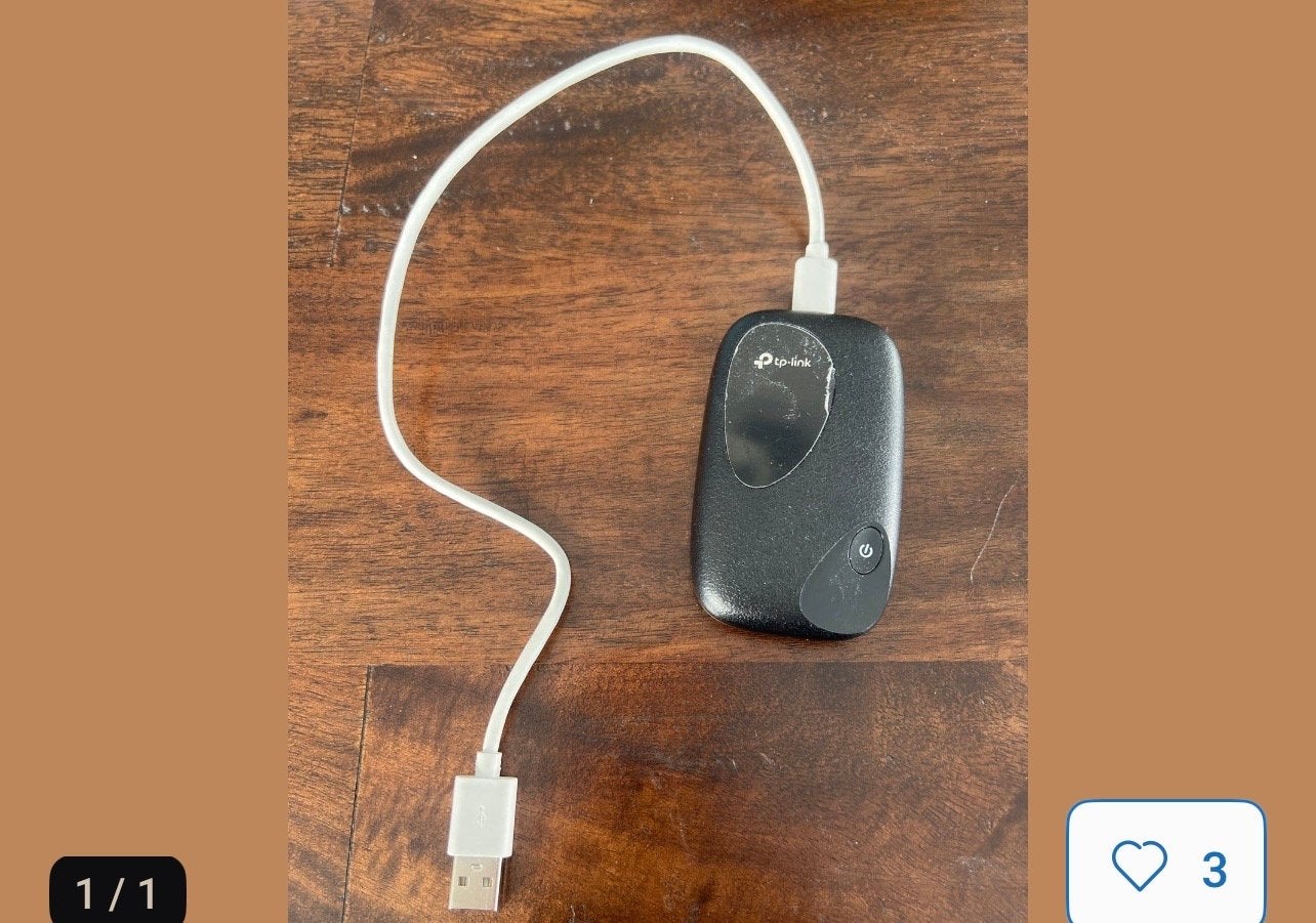 TP-Link M7200 4G LTE Mifi Router - Ideaal voor onderweg, Verzenden, Zo goed als nieuw