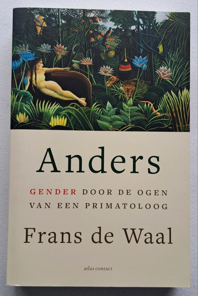 Anders  -  Gender door de ogen van een primatolooog, Maatschappij en Samenleving, Nieuw, Ophalen of Verzenden, Frans de Waal