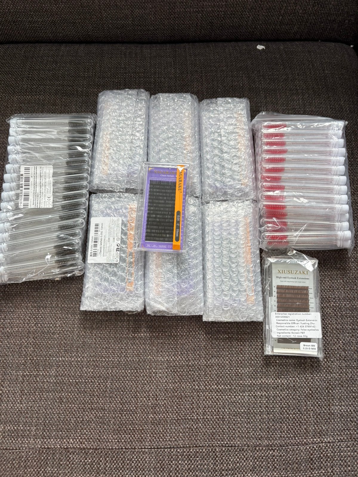 Nieuw Wimperextensions Pakket, Ophalen of Verzenden, Zo goed als nieuw, Zwart, Ogen