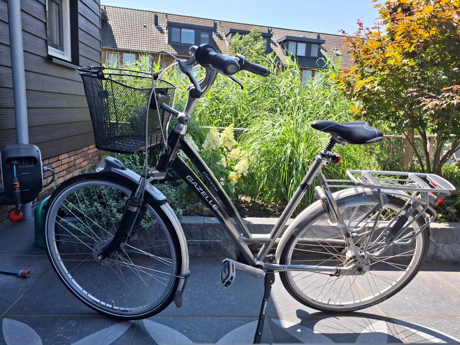 Gazelle Chamonix D57 - 8 versnellingen, Ophalen, Gebruikt, Velgrem, Versnellingen