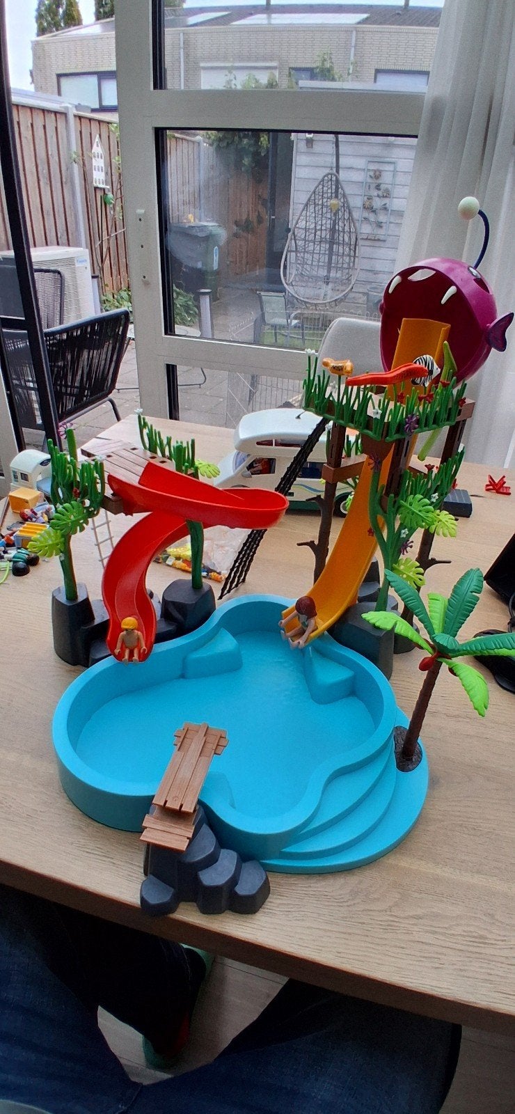 Playmobil 70609 Waterpark met Glijbanen, Complete set, Overige typen, Ophalen of Verzenden, Summer fun