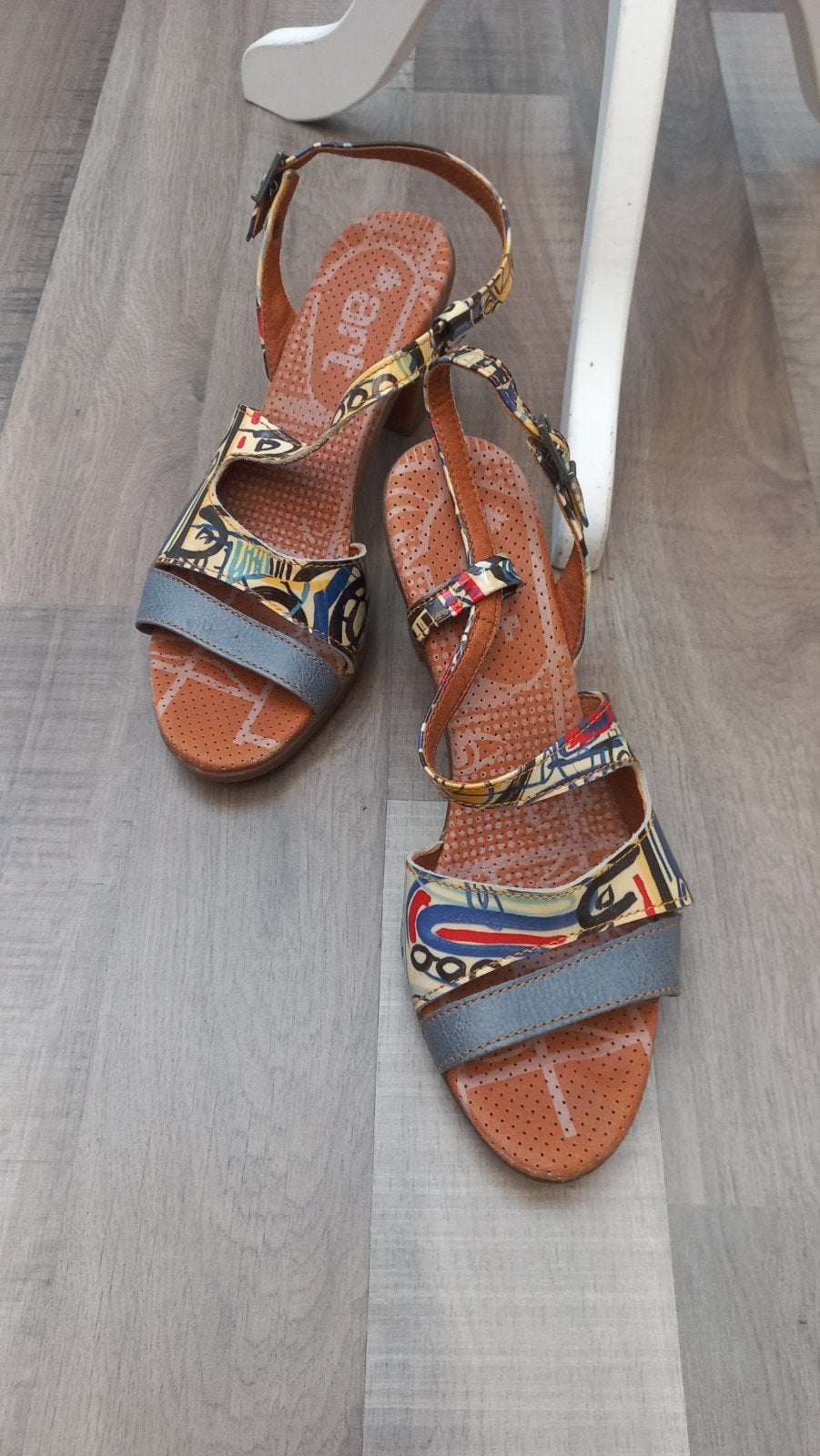 Boho sandalen. Zomer. Art Company. Maat 40, Art, Ophalen of Verzenden, Gedragen, Pumps