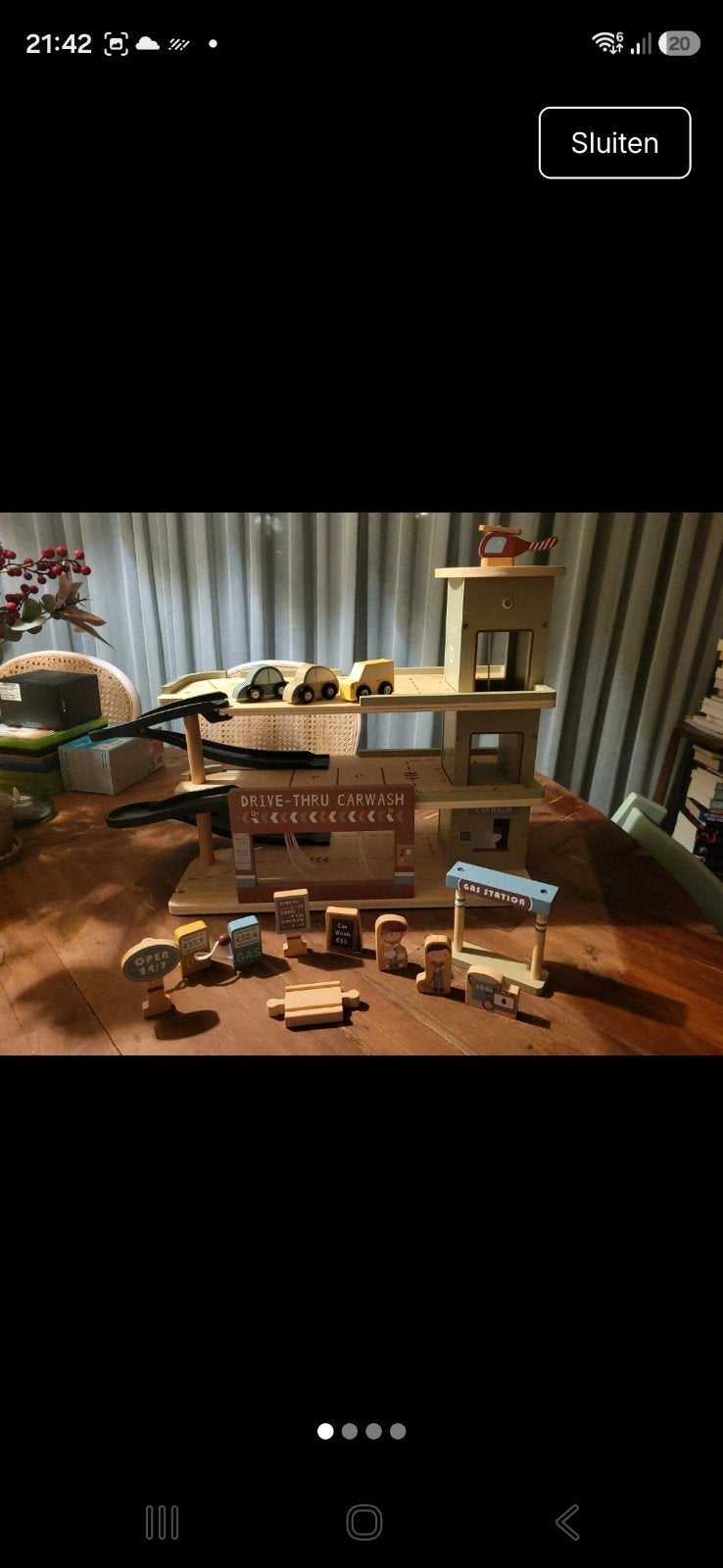 houten auto garage van little dutch, Ophalen, Nieuw, Overige typen