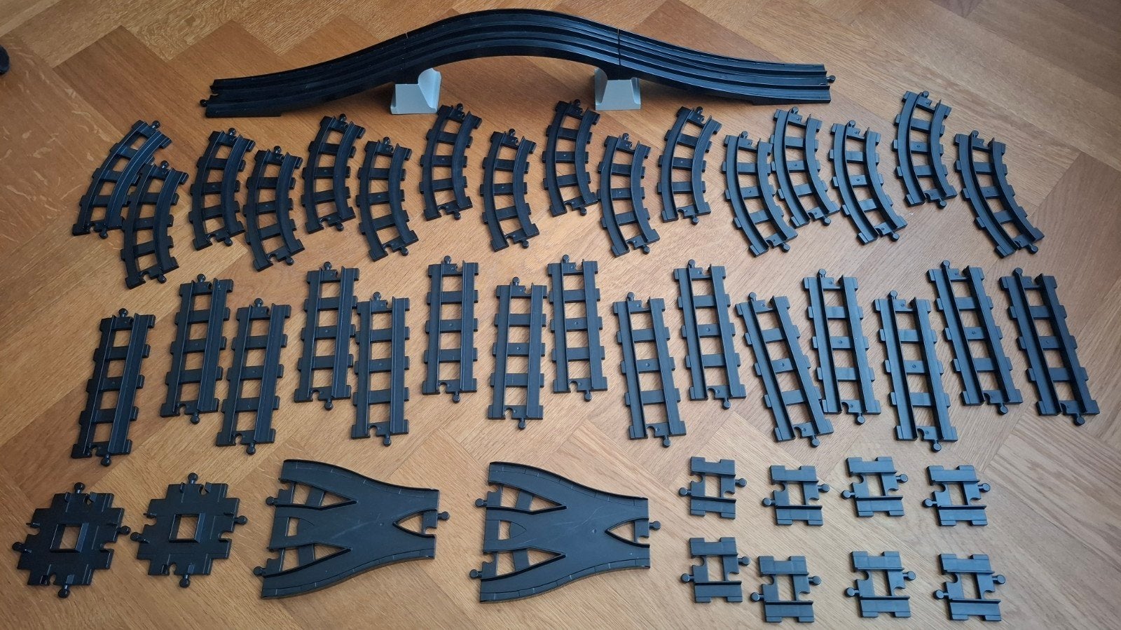 Treinbrug en treinrails van Duplo, Ophalen of Verzenden, Gebruikt