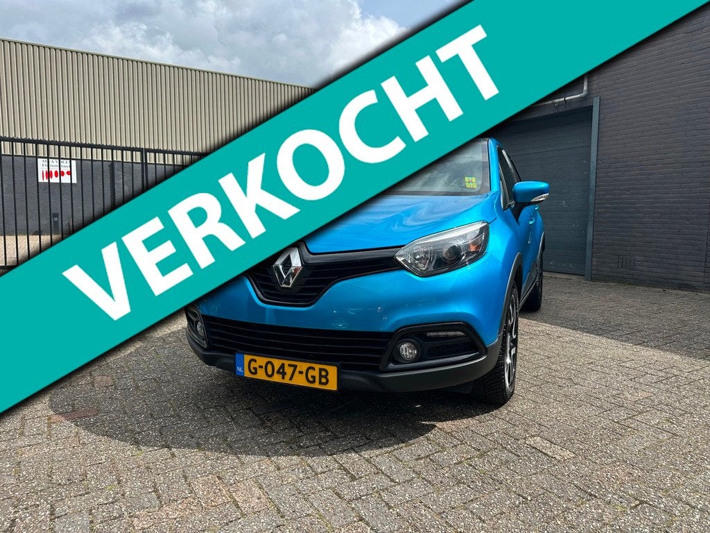 Renault Captur 0.9 TCe Dynamique Clima Cruise Navi Keyless P, Voorwielaandrijving, Stof, Gebruikt, Zwart