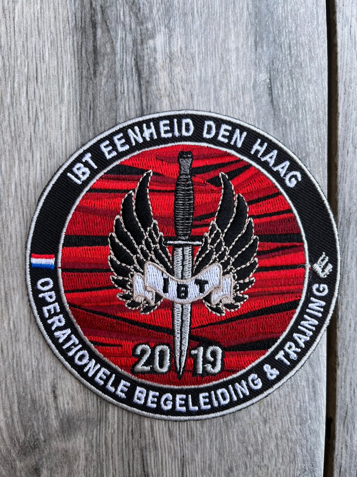 Politie embleem, Verzamelen, Militaria | Algemeen, Verzenden, Overige soorten, Nederland, Embleem of Badge