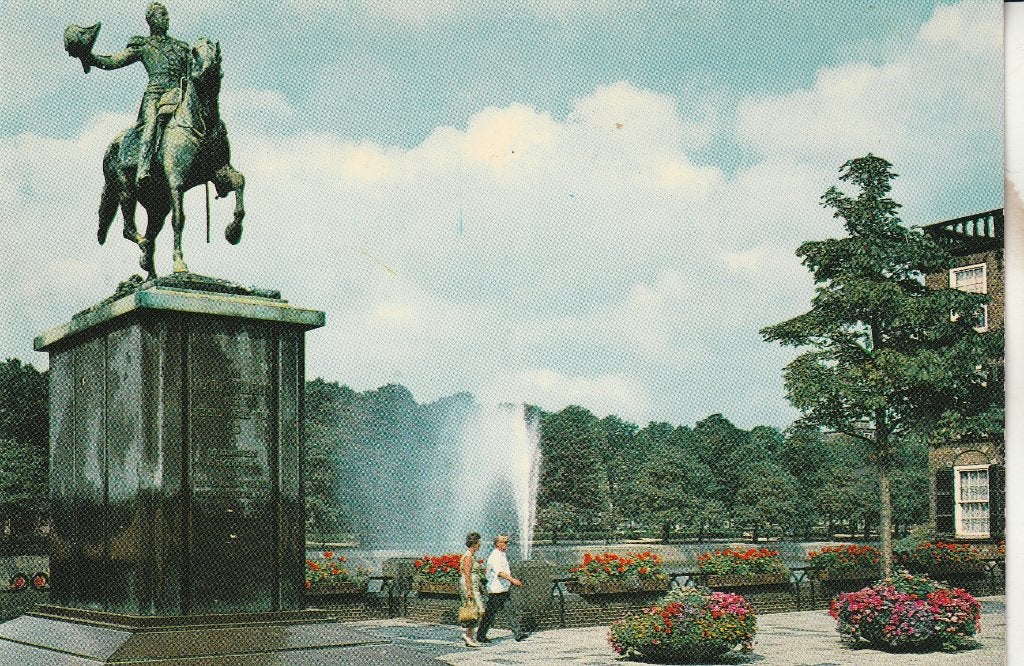 Den Haag Het Spui en Vijverberg, Ophalen of Verzenden, 1960 tot 1980, Ongelopen, Zuid-Holland