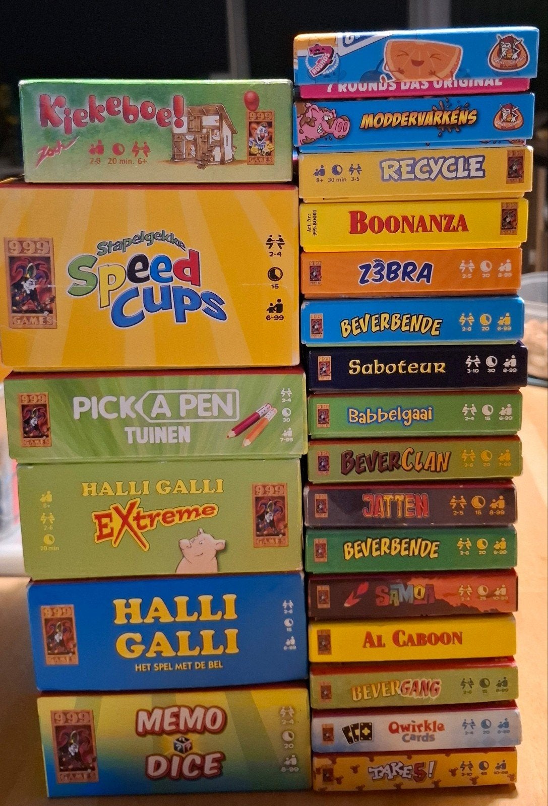 Diverse bordspellen en kaartspellen - Zo goed als nieuw, Een of twee spelers, Ophalen of Verzenden, Zo goed als nieuw, 999 Games, Zoch, Amigo, White Goblin Games