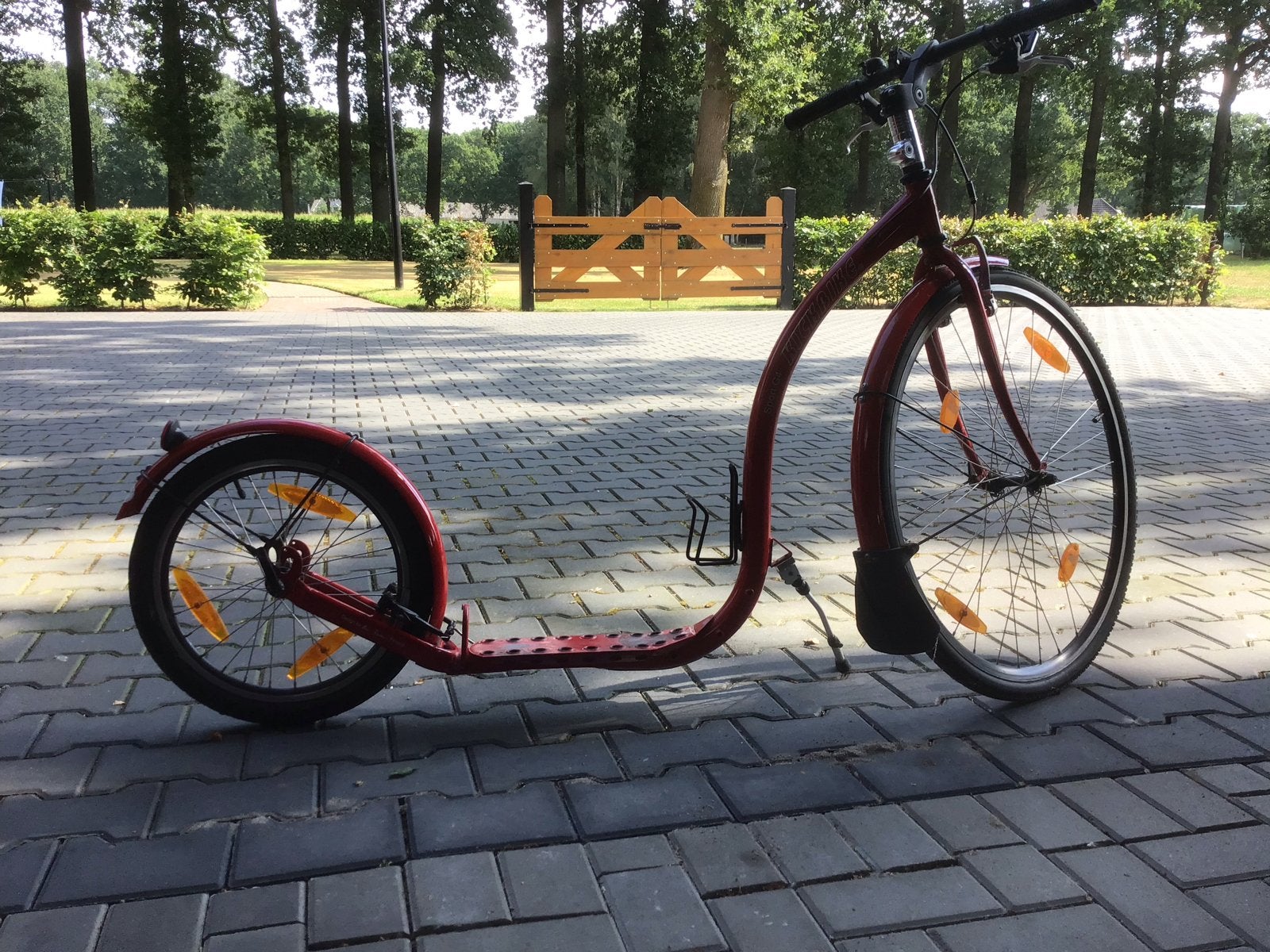 Stevige Kickbike Step (2x)- Ideaal voor woon-werkverkeer, Ophalen, Gebruikt, Kickbike
