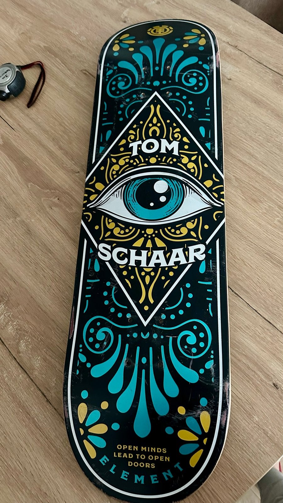 Element Skateboard Deck - Tom Schaar Pro Model, Ophalen of Verzenden, Gebruikt, Skateboard