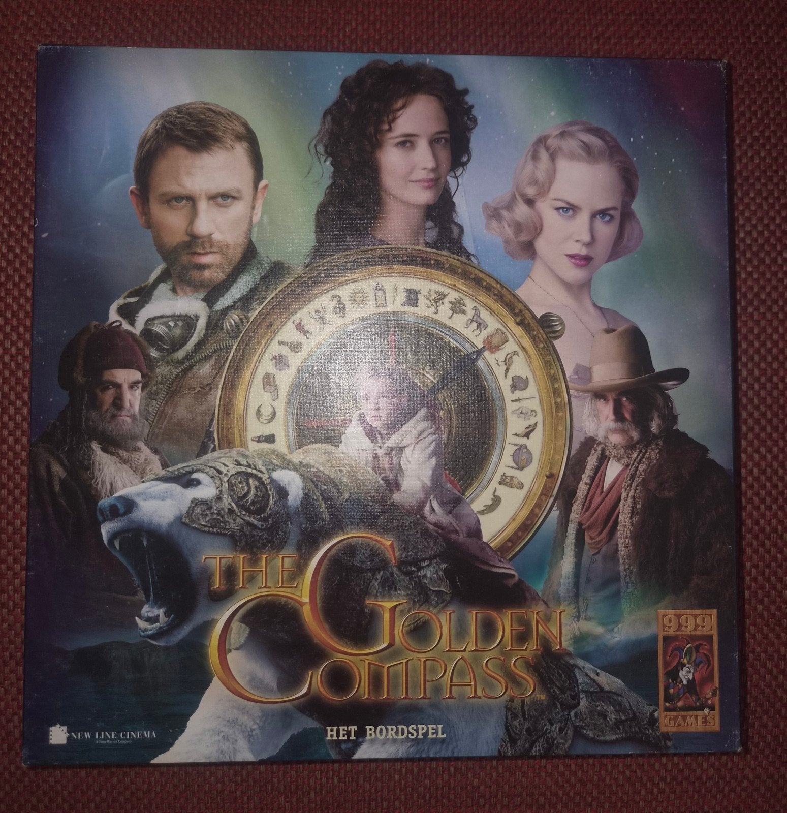 The Golden Compass: Het Bordspel - Avontuurlijk Gezinsspel, Drie of vier spelers, Ophalen of Verzenden, Gebruikt, 999 Games