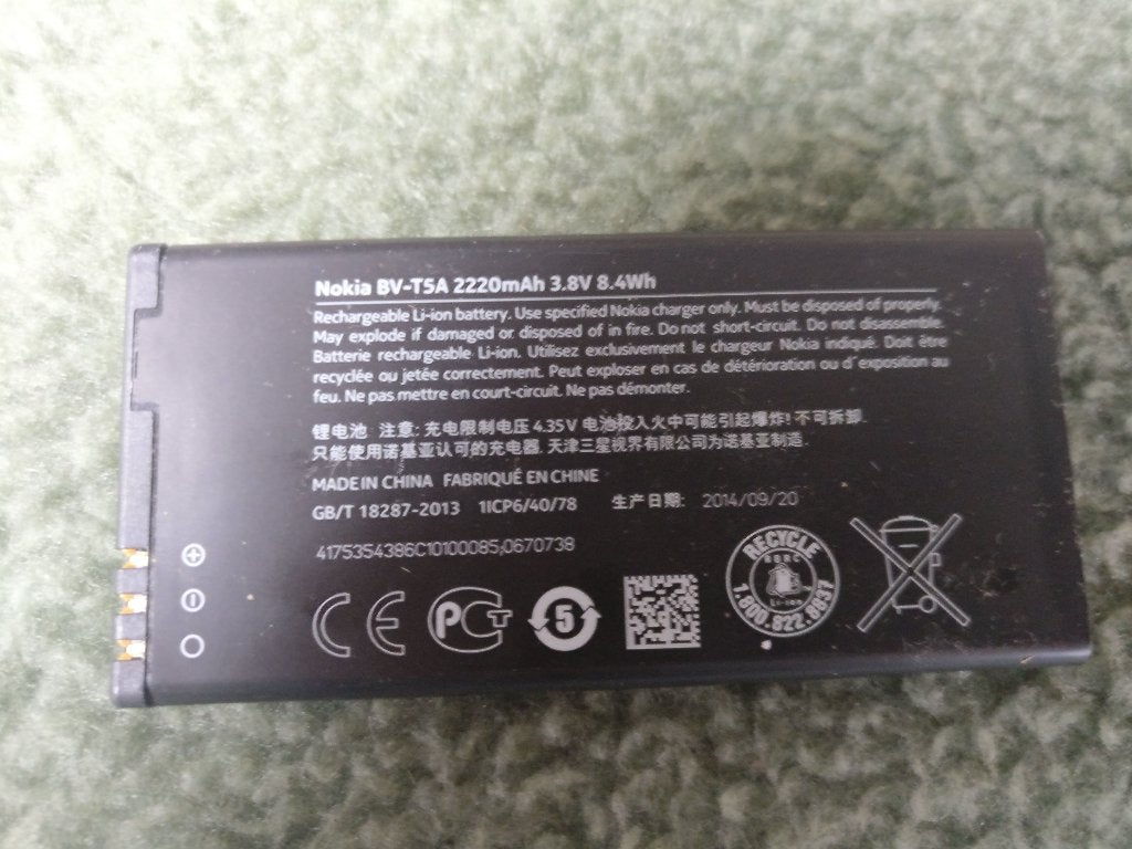Nokia BV-TSA batterij, Ophalen of Verzenden, Nokia