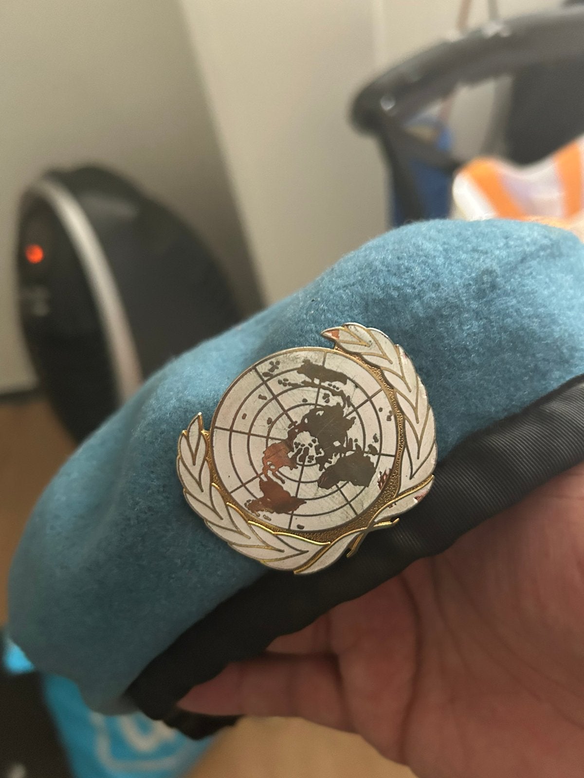 Vn baret, Ophalen of Verzenden, Landmacht, Nederland, Helm of Baret