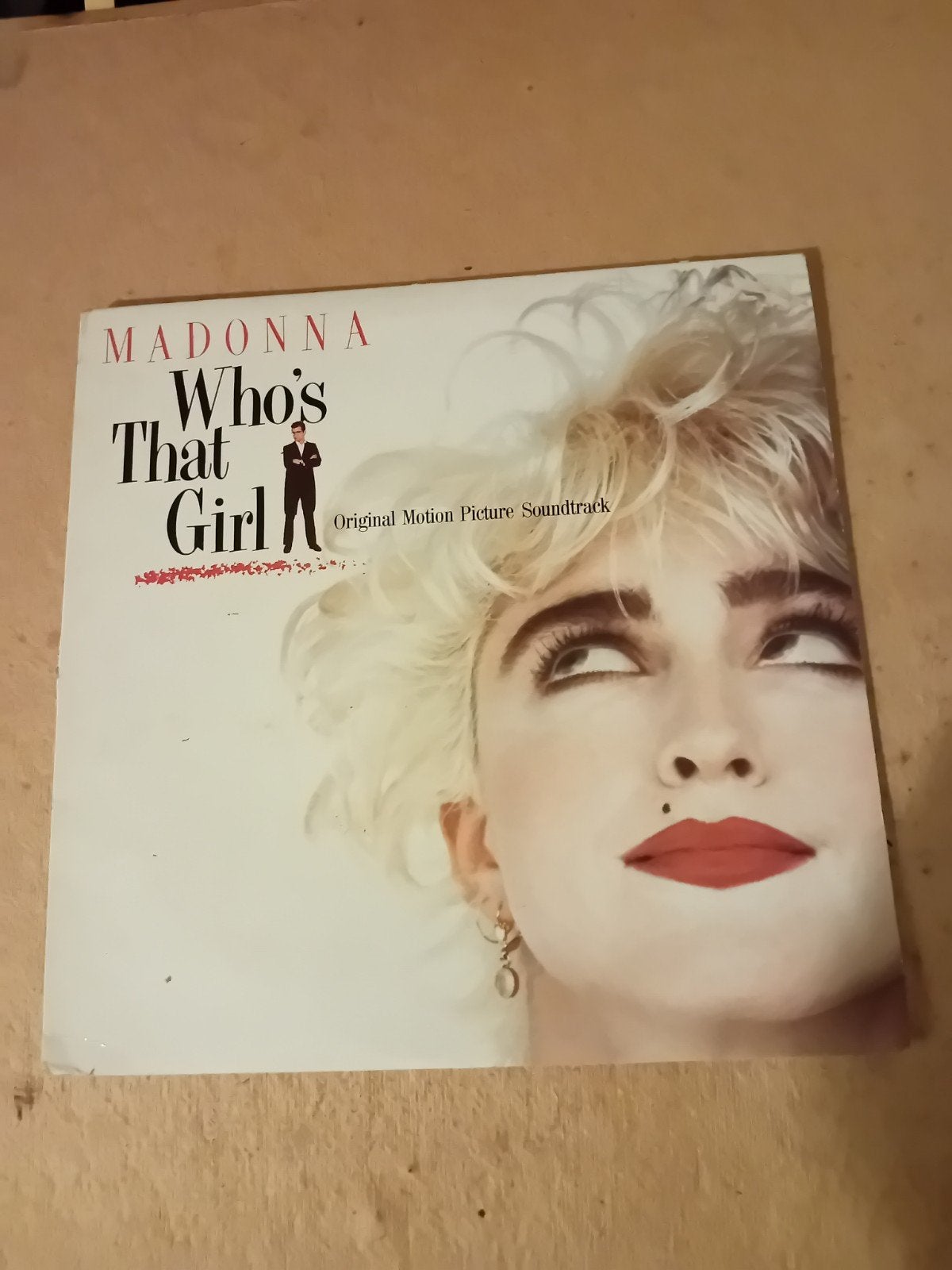 Lp Madonna Who s That Girl, Cd's en Dvd's, Vinyl | Pop, Ophalen, Zo goed als nieuw, 12 inch