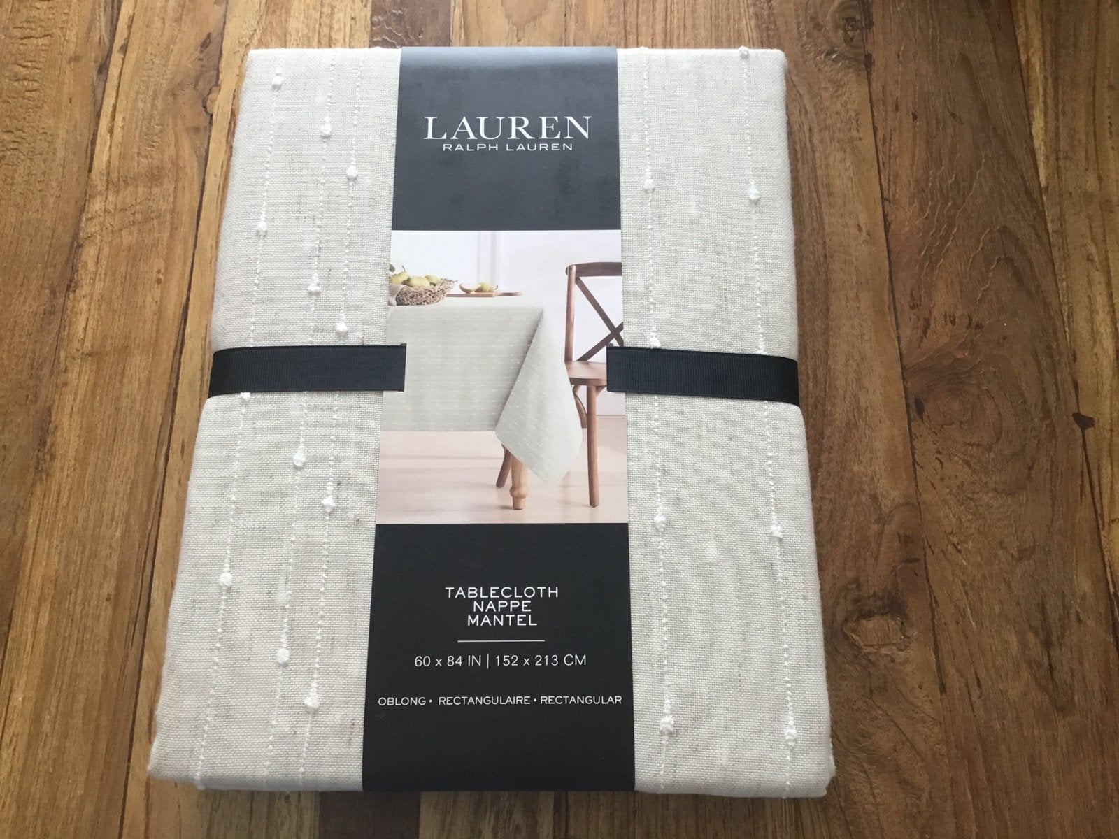 RALPH LAUREN nieuw tafelkleed, Huis en Inrichting, Ophalen of Verzenden, Nieuw, Rechthoek