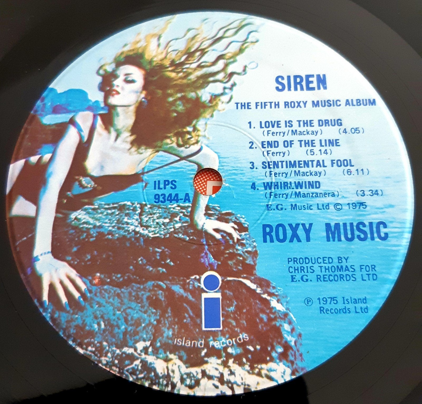 Siren, Roxy Music, LP, Vinyl, 12 inch, Ophalen, LP, Overige genres, Zo goed als nieuw