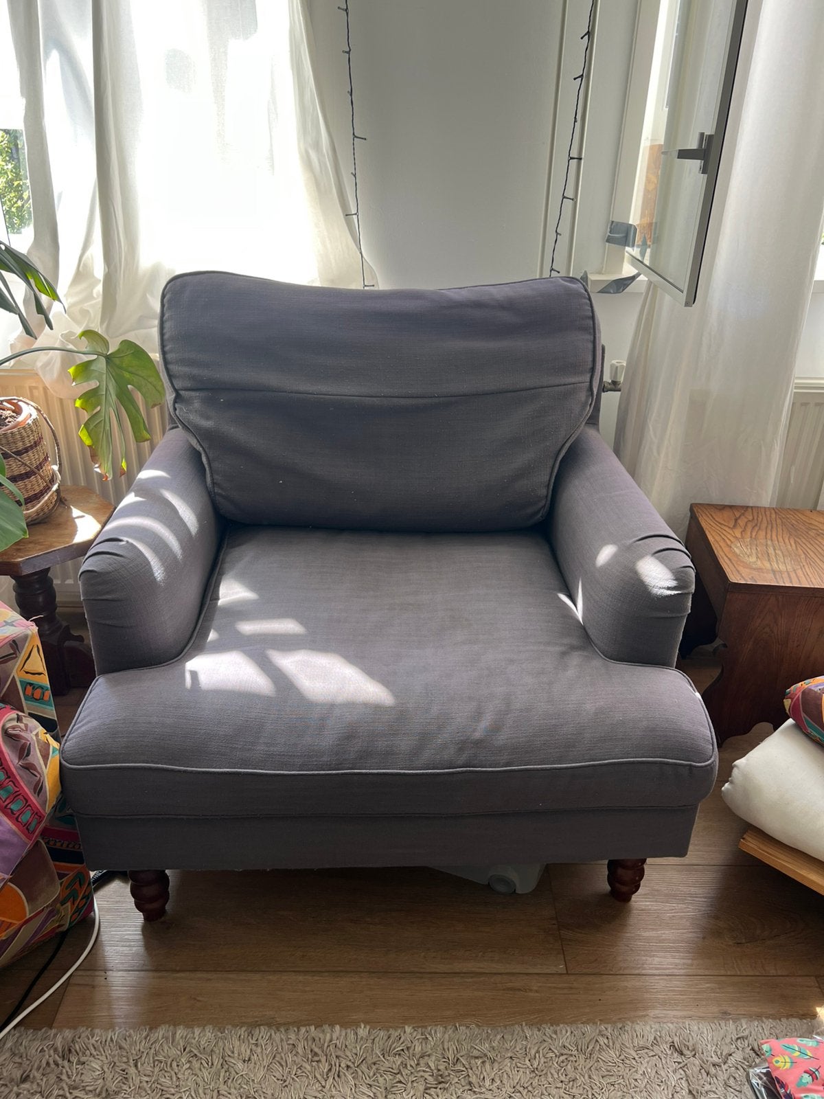 Large comfy single sofa, Ophalen, Gebruikt